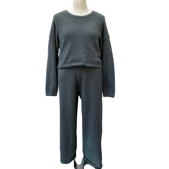 NWT Natural Life Cozy Up Pant And Sweater Set Women's Size XL Dark